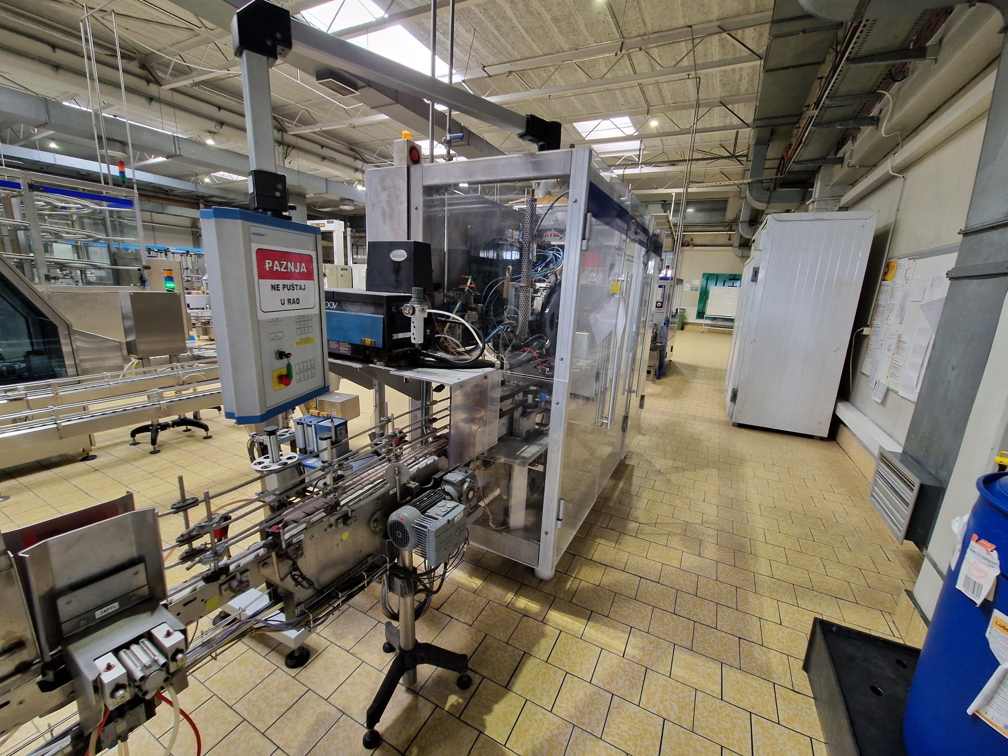 USED SIG CFA 406 FILLING LINE FOR SALE