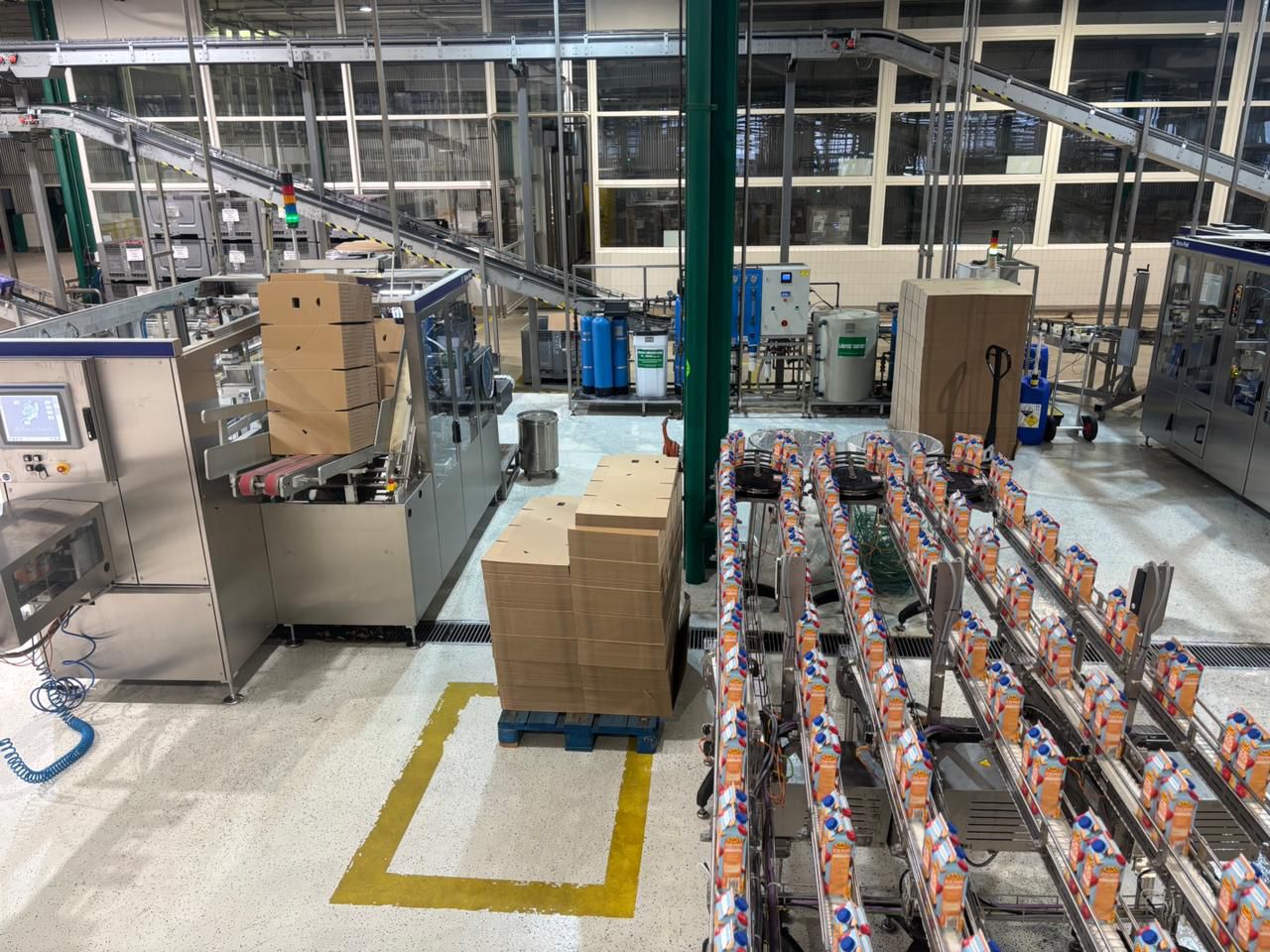 USED TETRA PAK REX TR27 ASEPTIC FILLING AND CAPPING COMPLETE LINE FOR SALE YEAR 2016