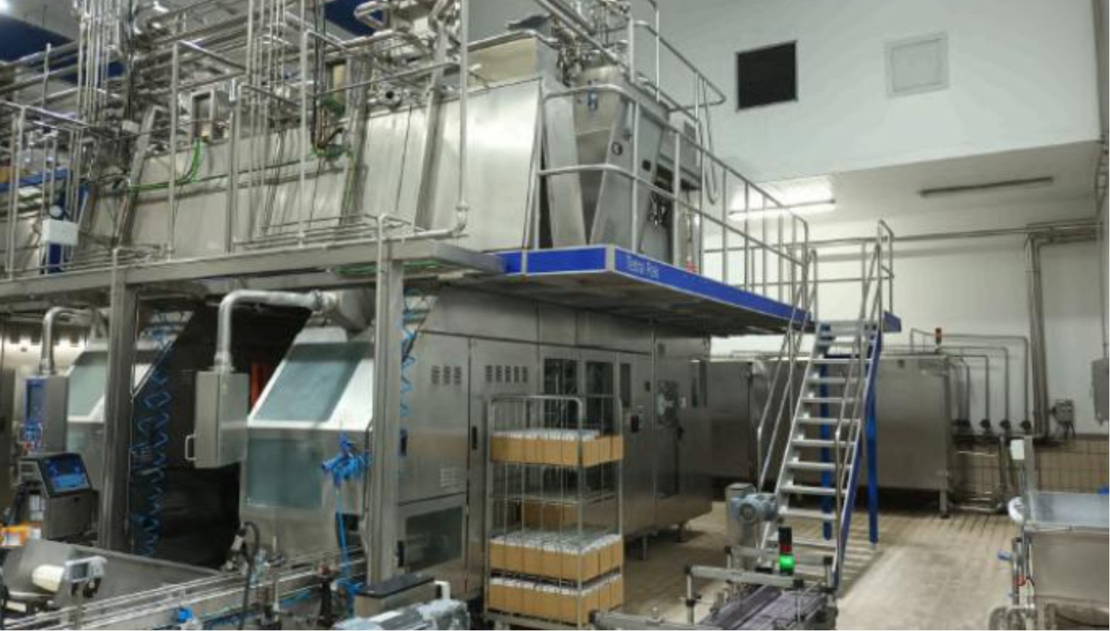 USED TETRA PAK A3 FLEX 1000ML 150v GEMINA FILLING LINE FOR SALE YEAR 2007