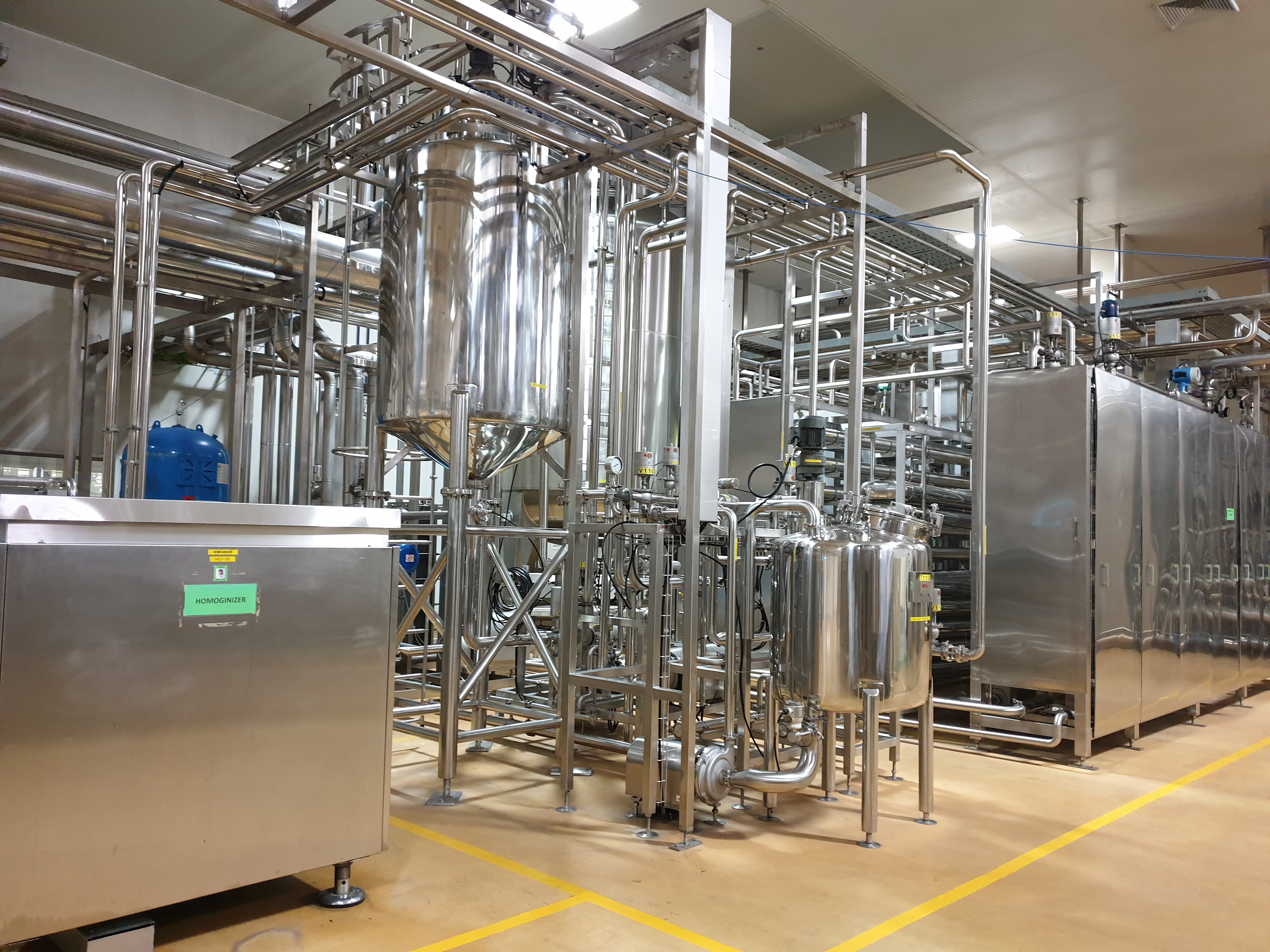 Krones and Shibuya PET Hot and Cold Filling Aseptic Line