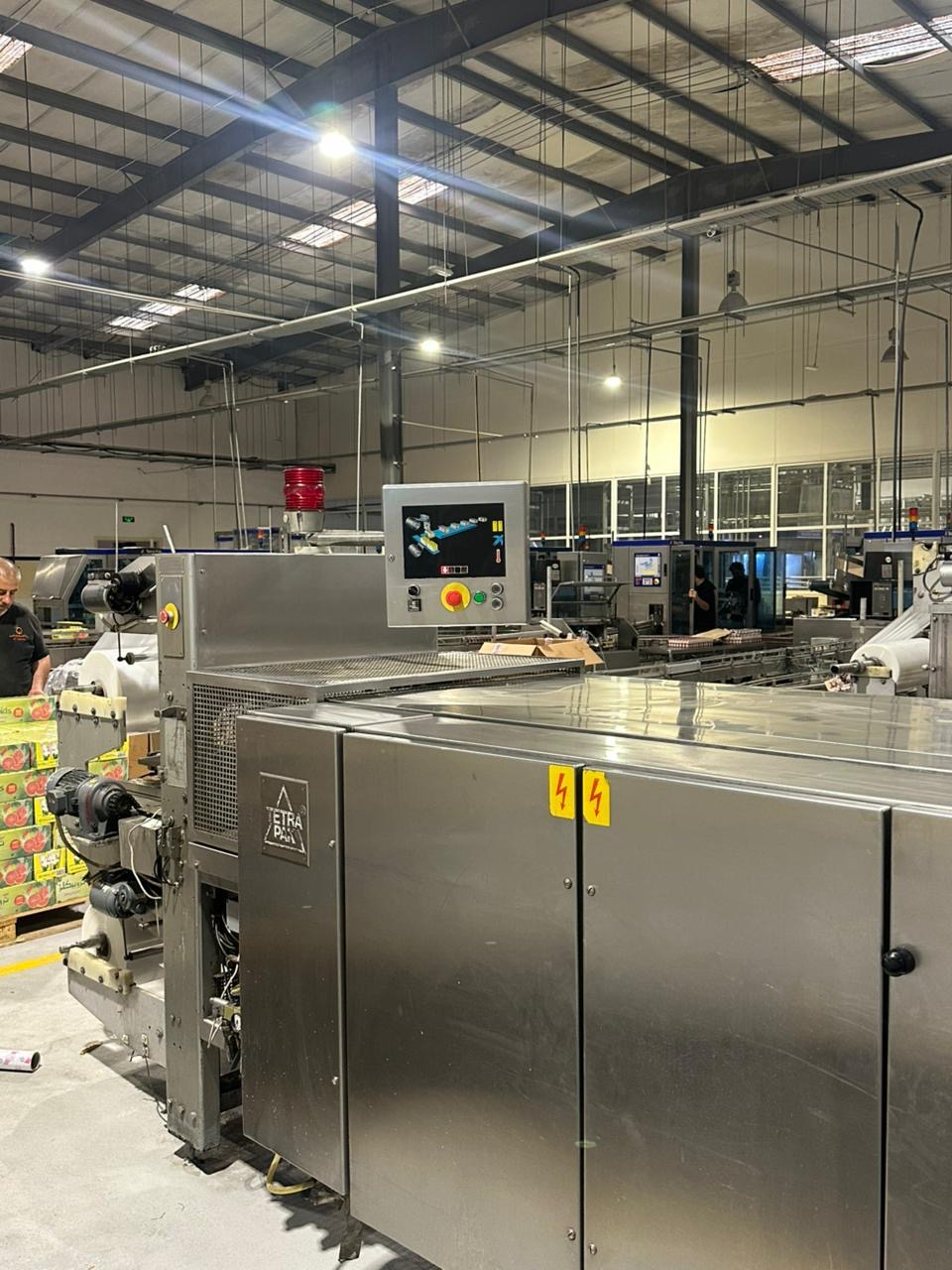 USED TETRA PAK TBA 19 250ML BASE 30v FILLING LINE FOR SALE