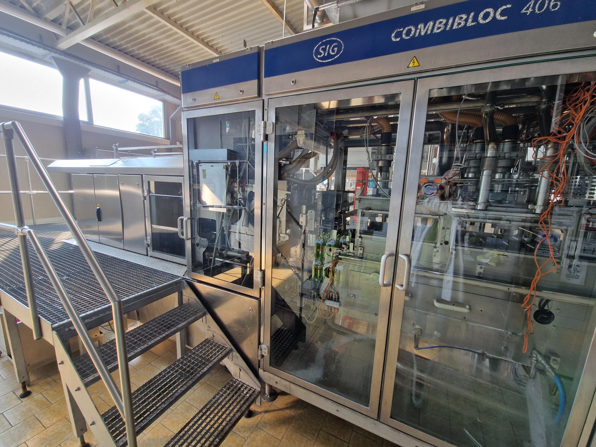 USED SIG CFA 406 FILLING LINE FOR SALE