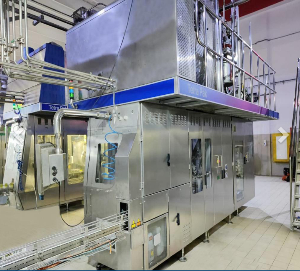 USED TETRA PAK A3 COMPACT FLEX 330ML PRISMA FILLING LINE WITH DREAM CAP APPLICATOR 2012