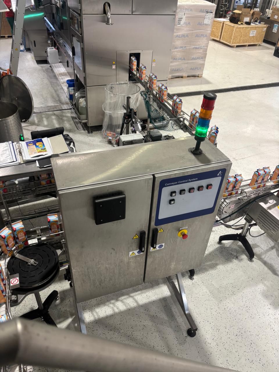 USED TETRA PAK REX TR27 ASEPTIC FILLING AND CAPPING COMPLETE LINE FOR SALE YEAR 2016