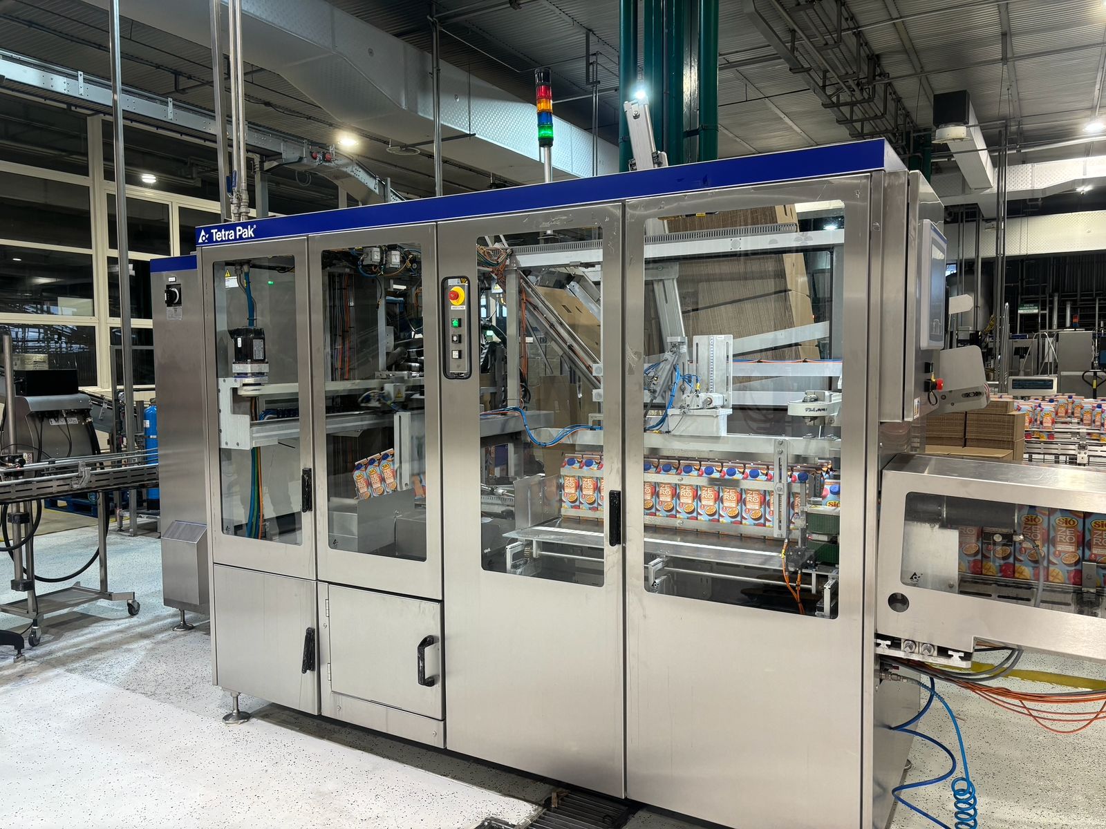 USED TETRA PAK REX TR27 ASEPTIC FILLING AND CAPPING COMPLETE LINE FOR SALE YEAR 2016
