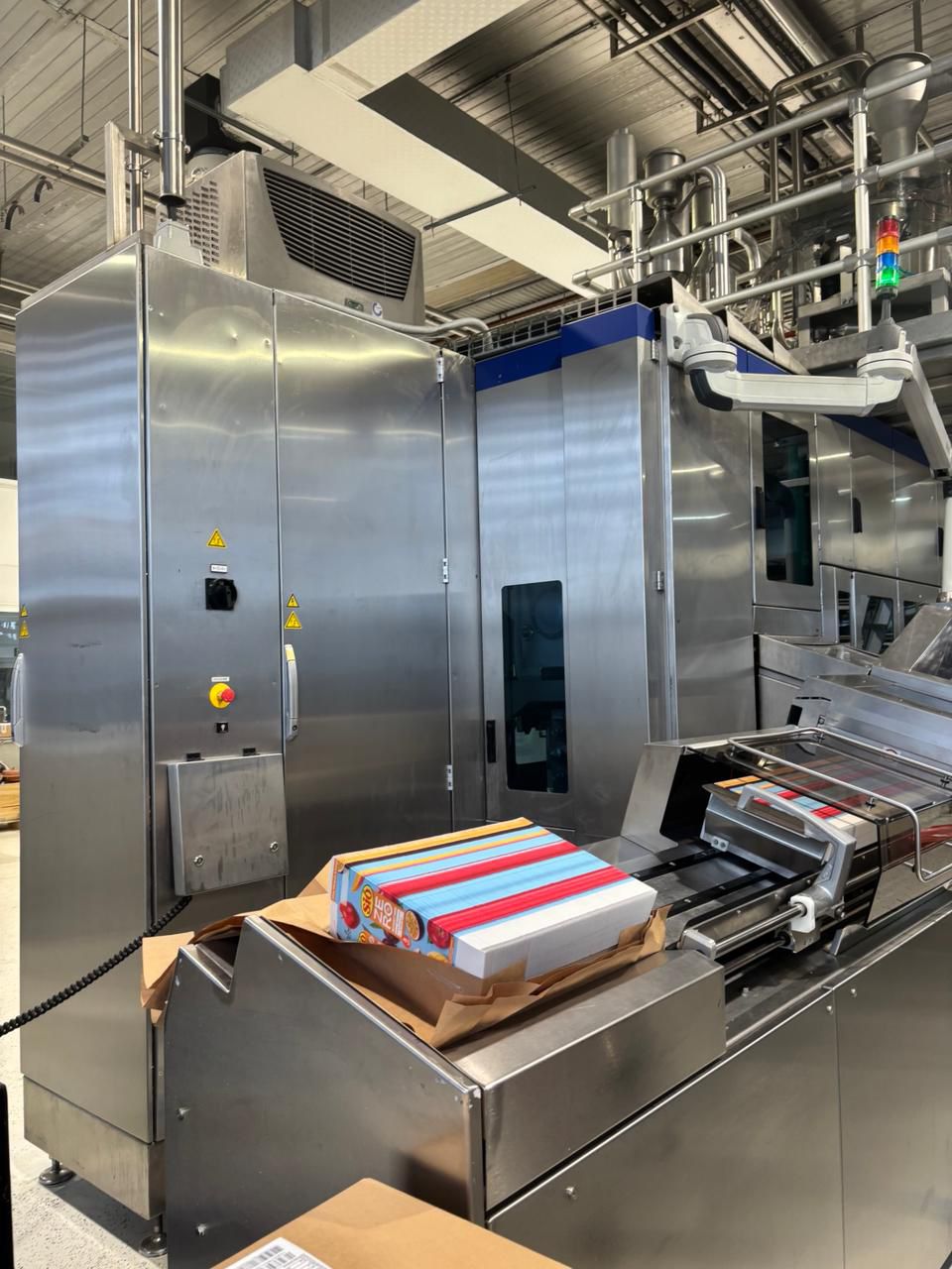 USED TETRA PAK REX TR27 ASEPTIC FILLING AND CAPPING COMPLETE LINE FOR SALE YEAR 2016