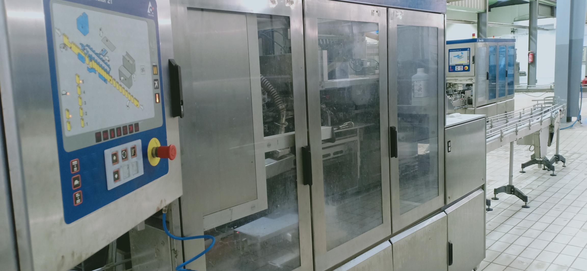 USED TETRA PAK TBA 8 1500ML COMPLETE FILLING LINE FOR SALE