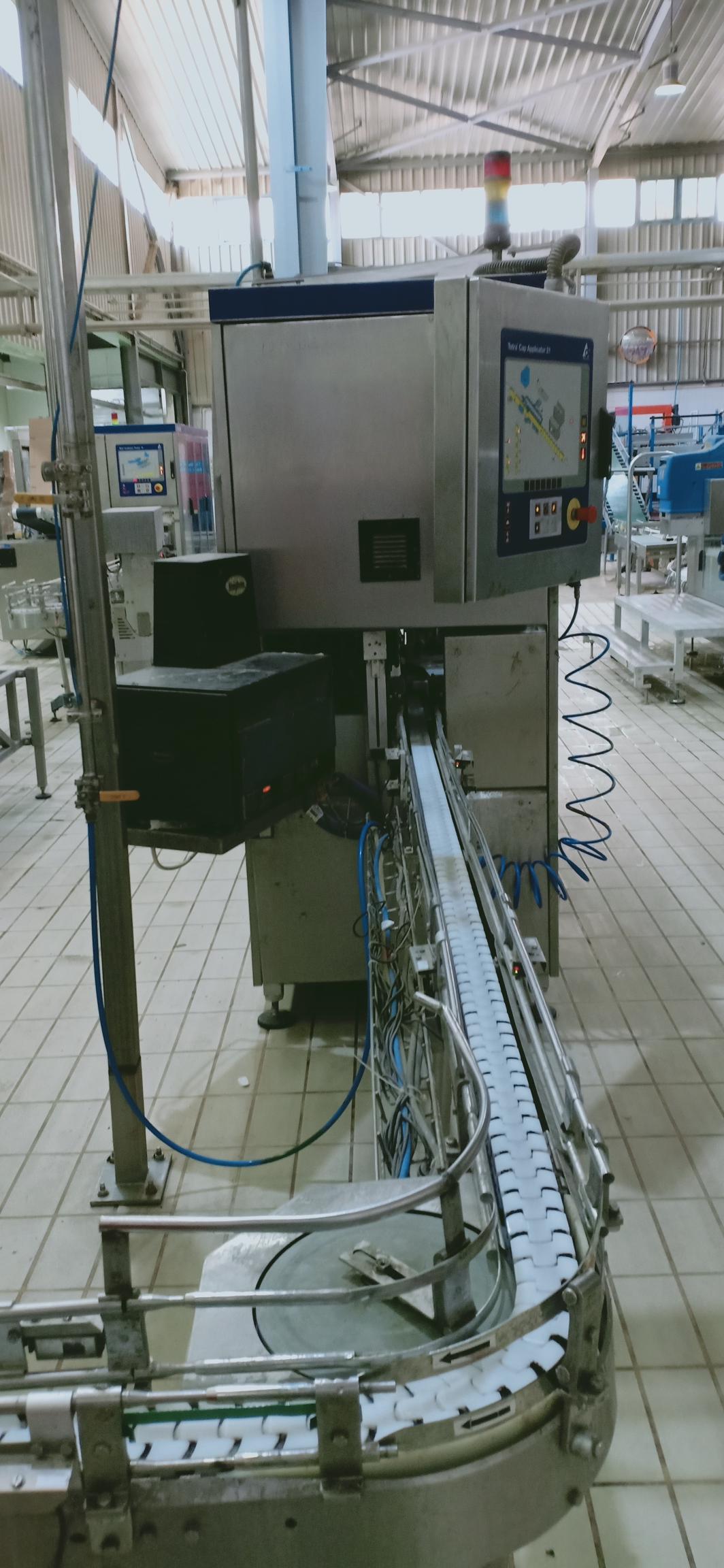 USED TETRA PAK TBA 8 1500ML COMPLETE FILLING LINE FOR SALE