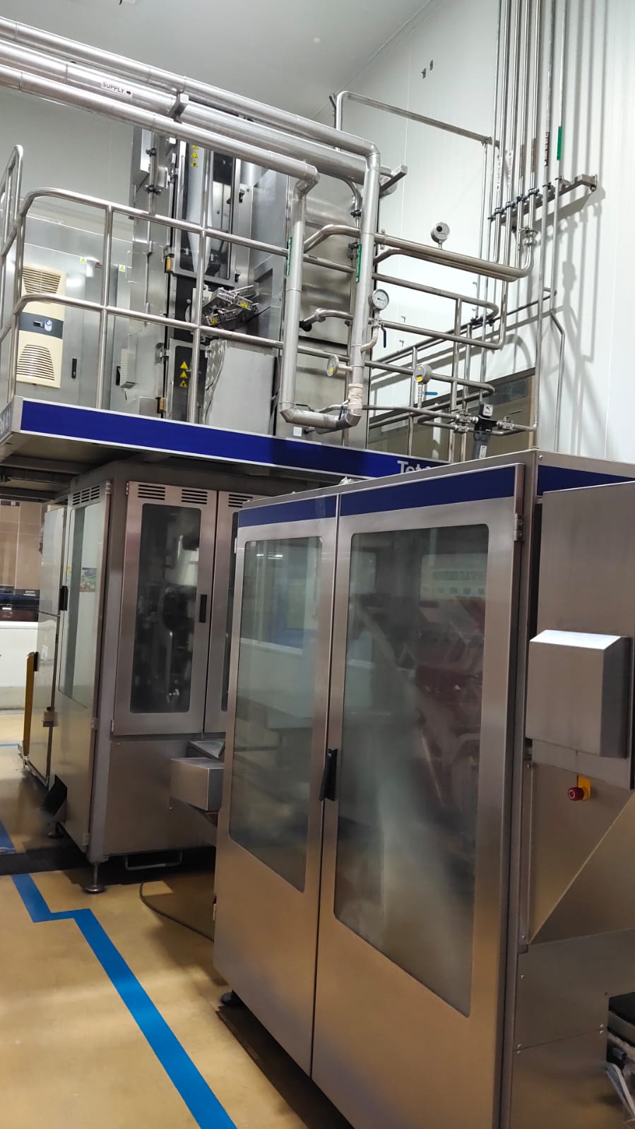 USED TETRA PAK A1 200ML WEDGE FILLING LINE AND UHT PLANT FOR SALE