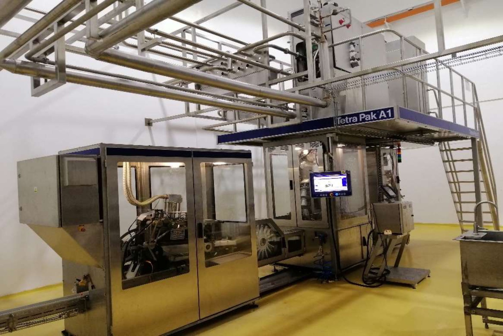 USED TETRA PAK A1 TWA 180ML ULTRA WEDGE FILLING LINE FOR SALE YEAR 2019