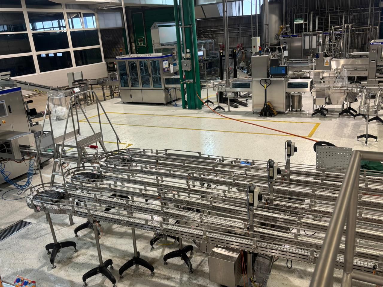 USED TETRA PAK REX TR27 ASEPTIC FILLING AND CAPPING COMPLETE LINE FOR SALE YEAR 2016