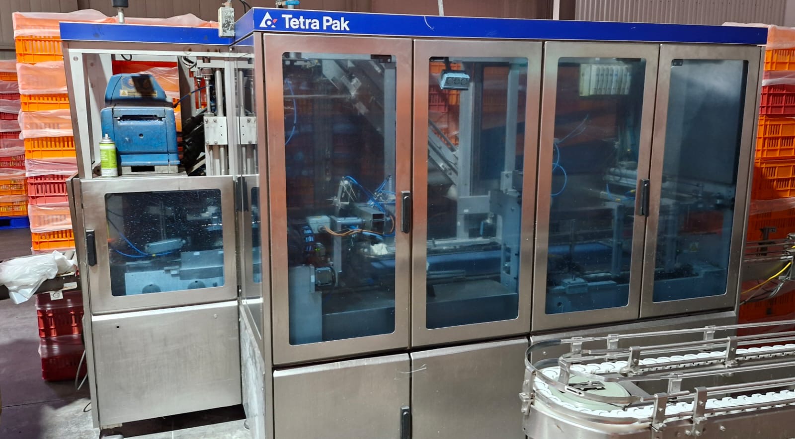 USED TETRA PAK TBA 8 1000ML SLIM FILLING LINE FOR SALE