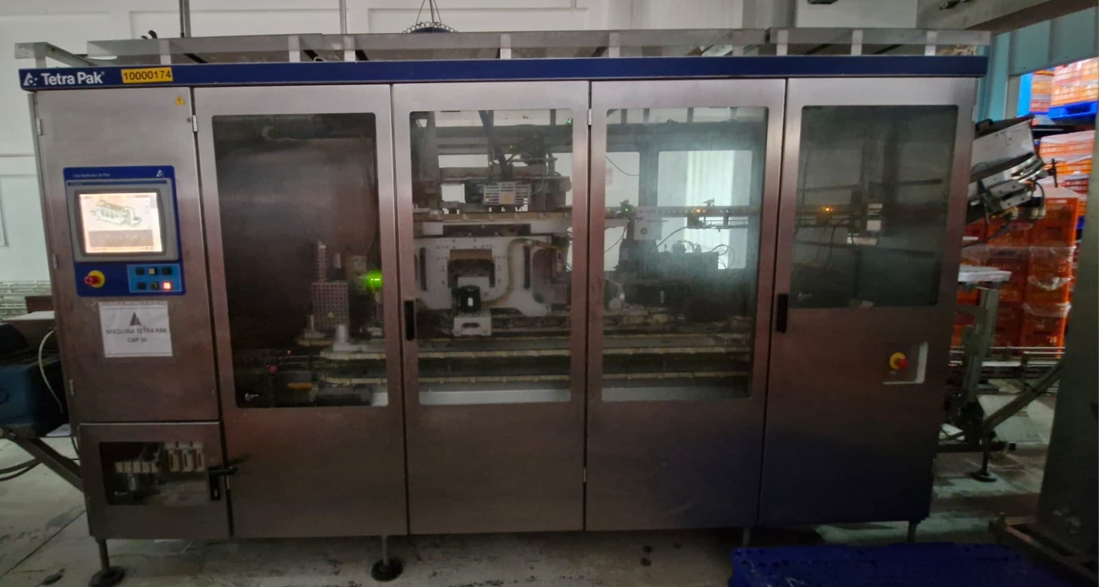 USED TETRA PAK TBA 8 1000ML SLIM FILLING LINE FOR SALE